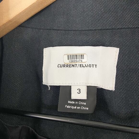 Current Elliot Women's Wool Blend Double Breated Jacket 10/12 Captain size 3 - Picture 7 of 9